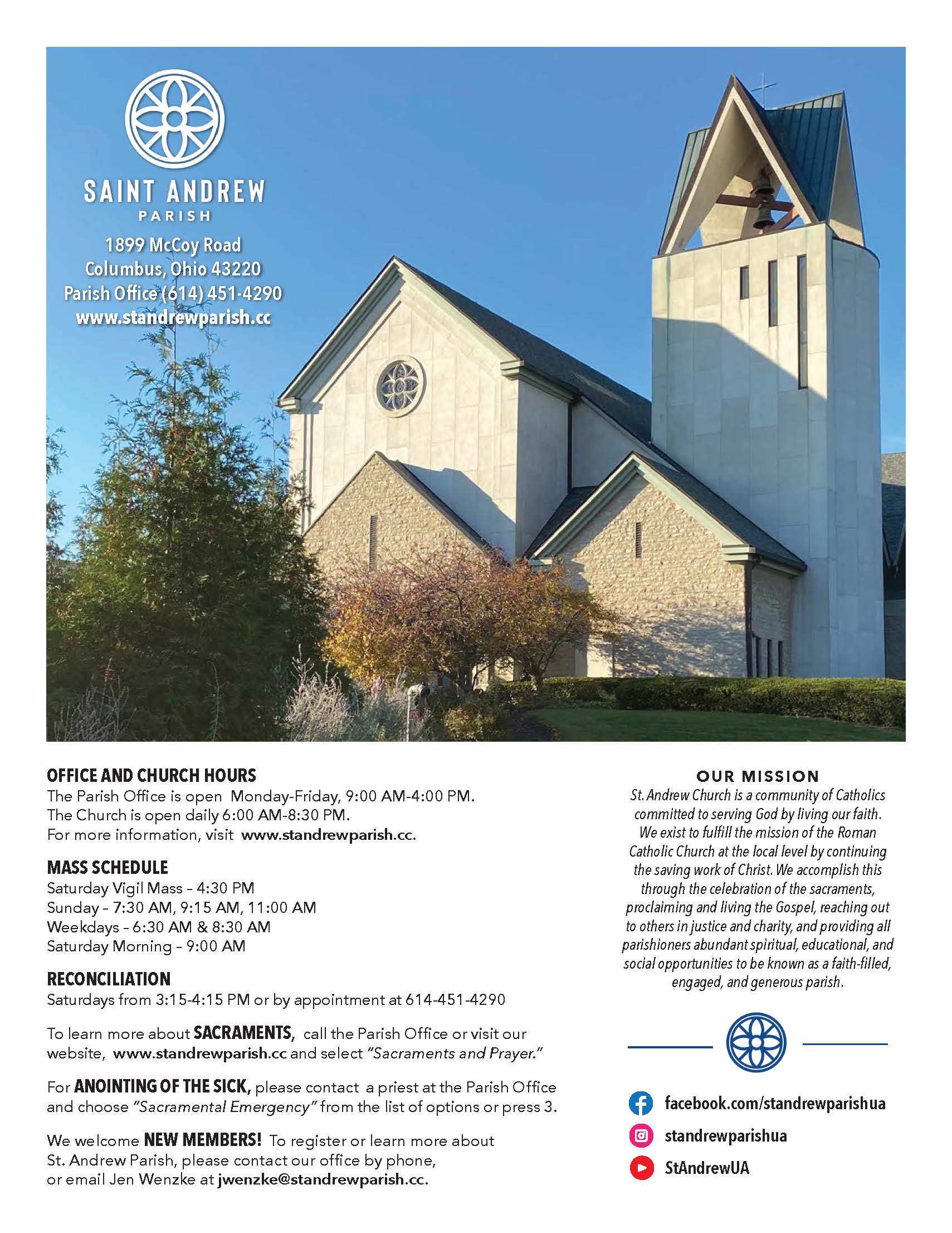 bulletin cover for webpage